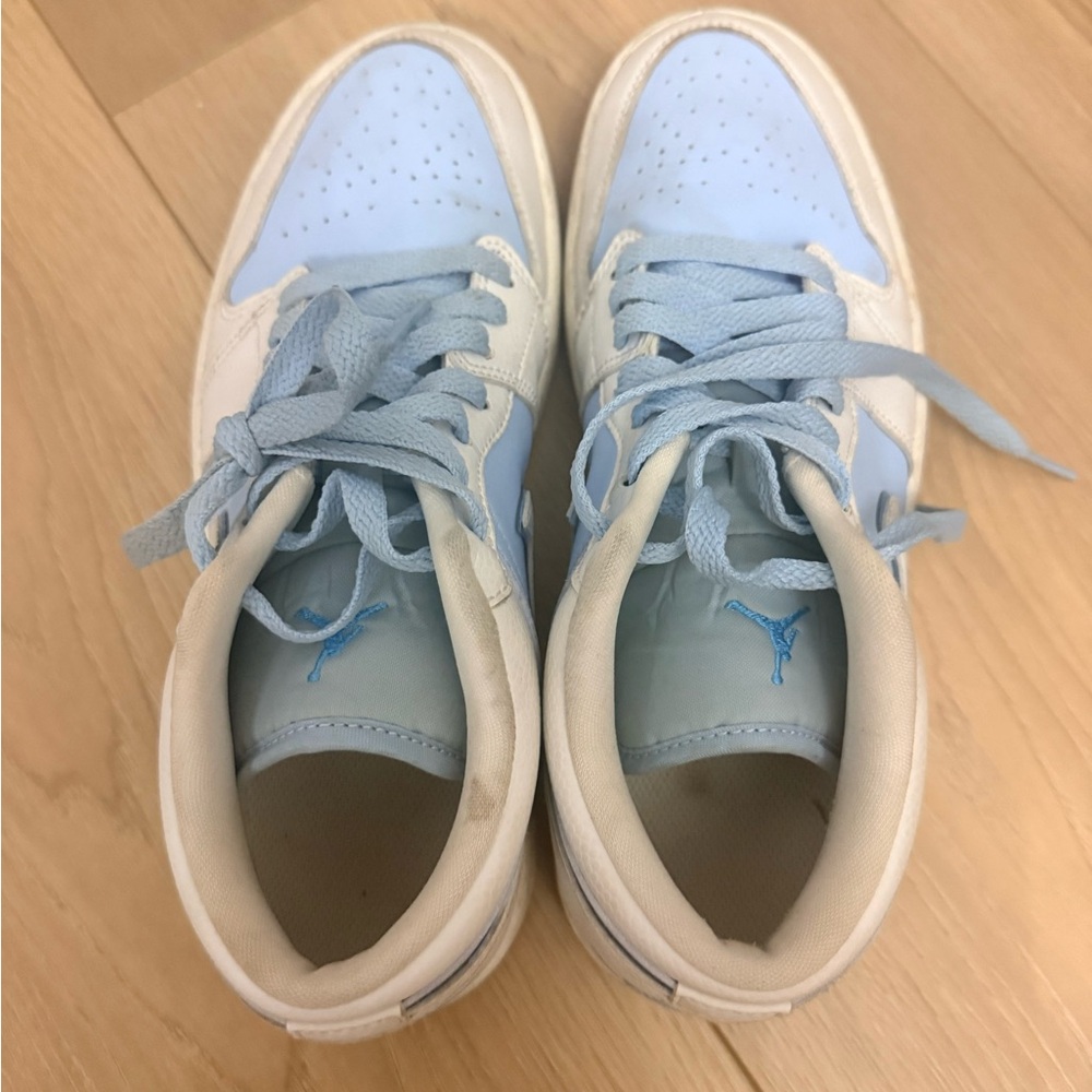 Nike Women's Sneakers - Light Blue and White